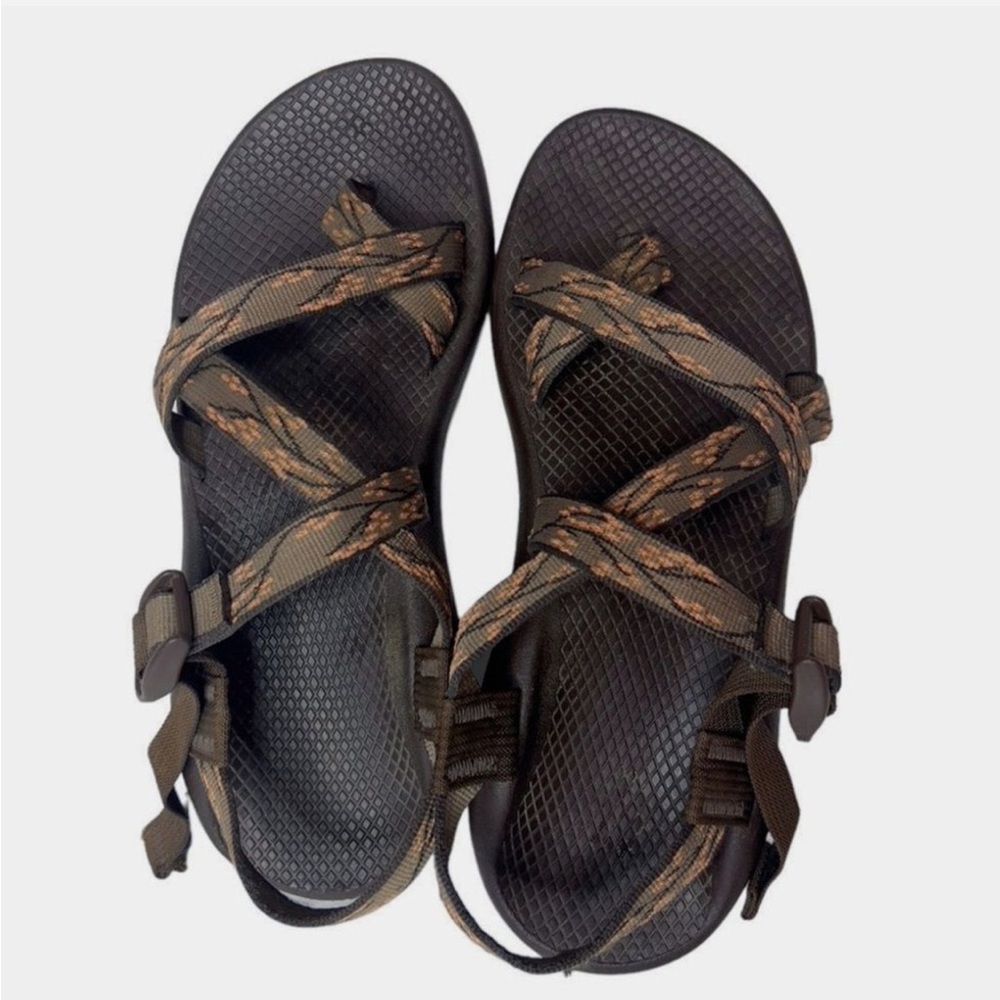 Chaco Z2 Yampa Blossom Women Size 6 Brown Vibram Water Shoes Strappy Sandals - Picture 2 of 7